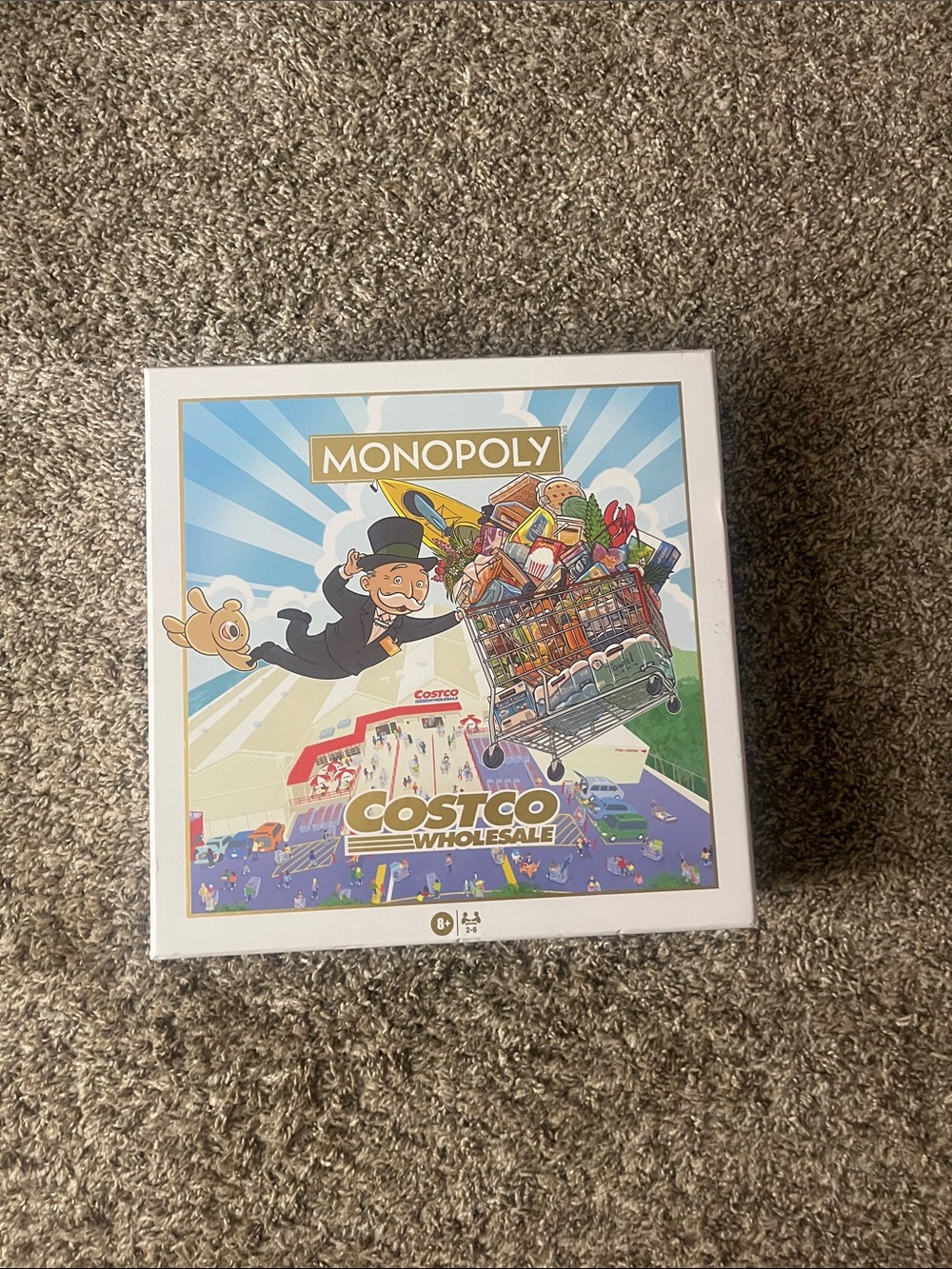 Monopoly Costco Wholesale Board Game by Monopoly - White